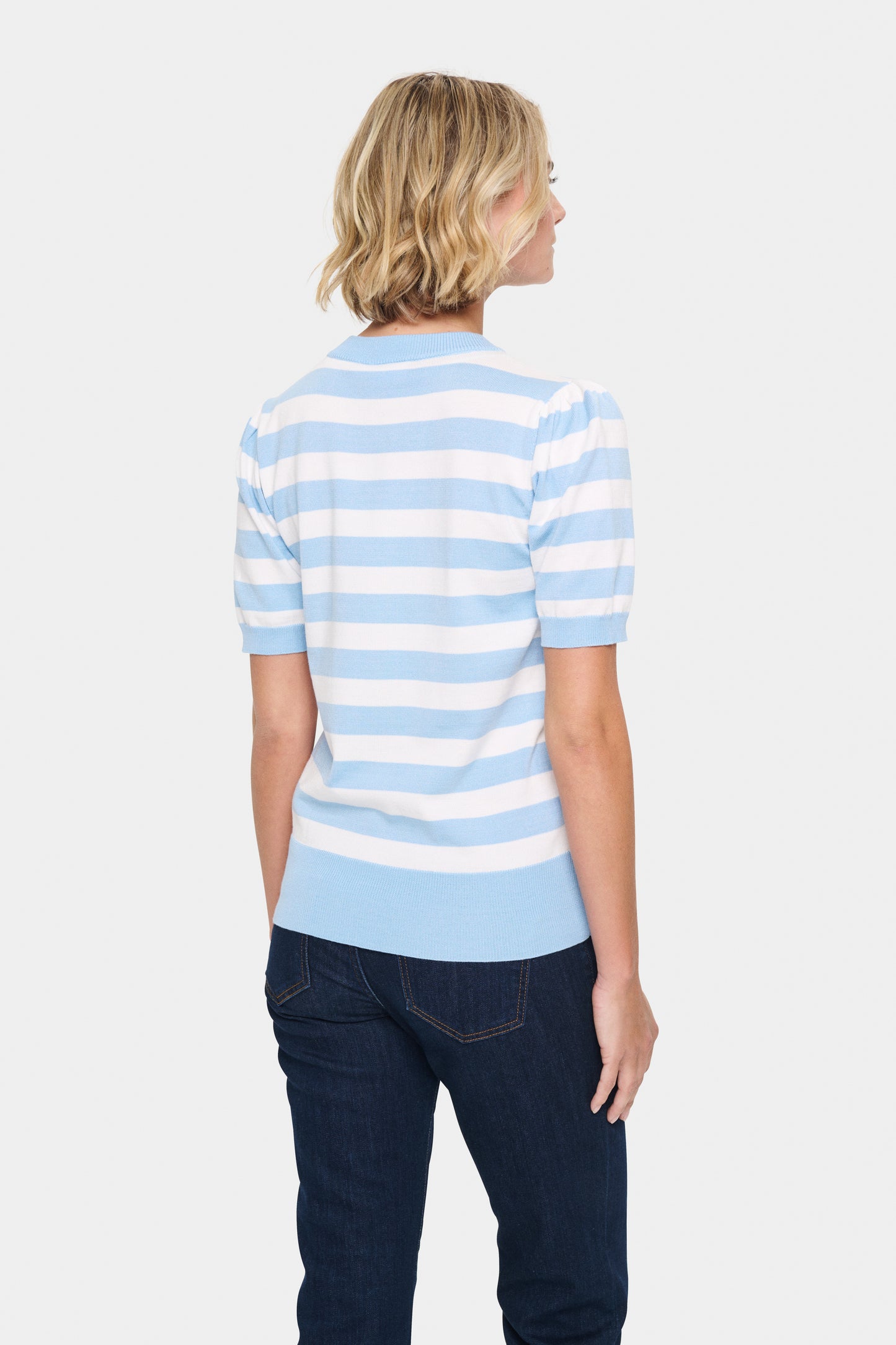 MilaSZ SS Block Stripe Pullover