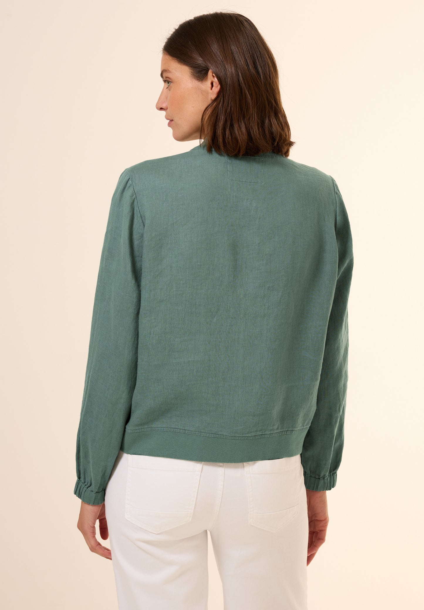 Leichter Leinen-Blouson