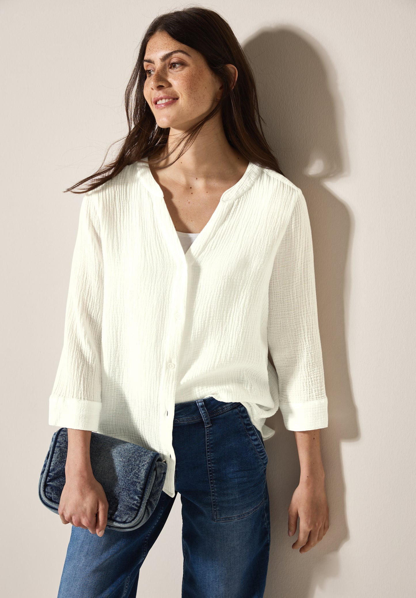 Musselin Bluse