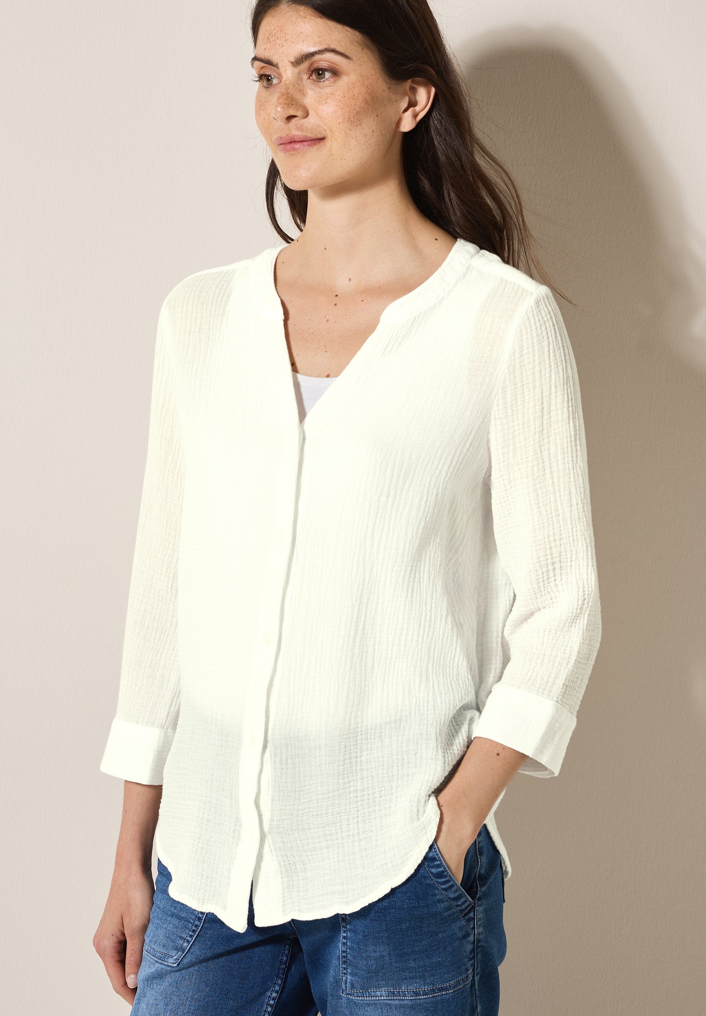 Musselin Bluse