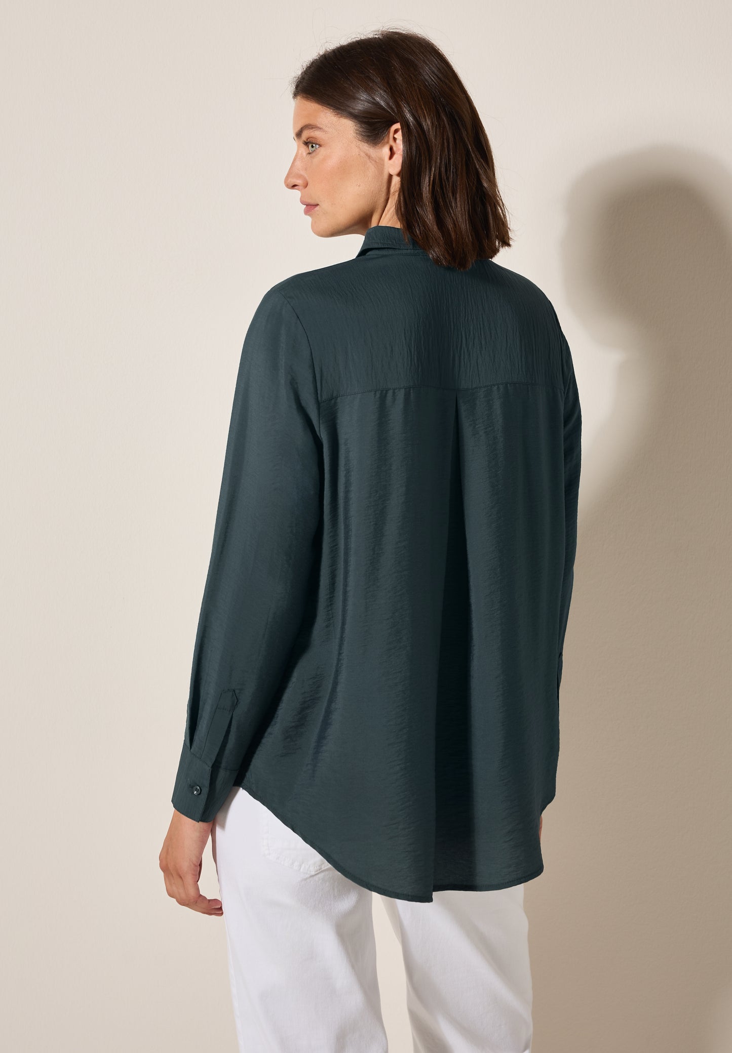 Hemdbluse mit Struktur