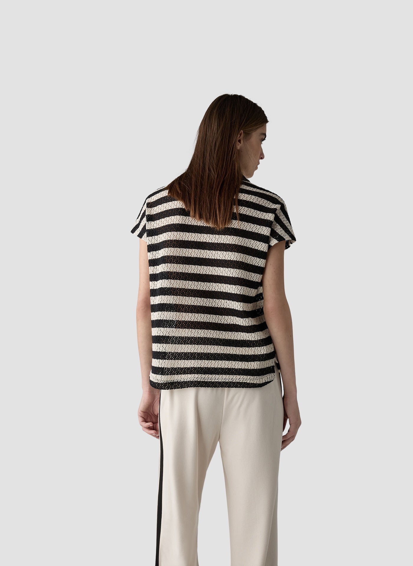 Shirt Strick | Noir Flora
