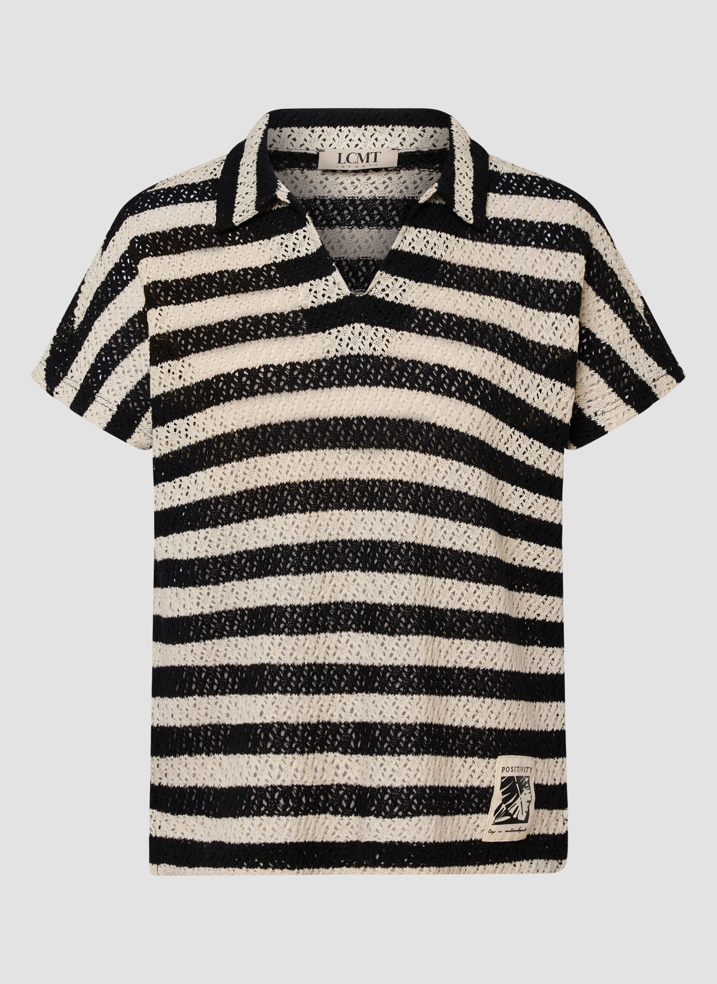 Shirt Strick | Noir Flora