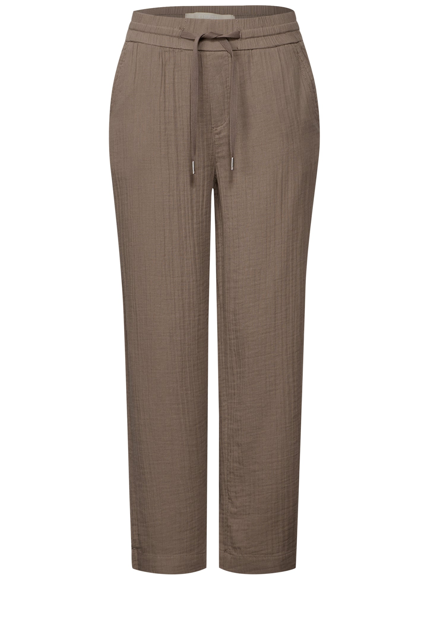 Wide Leg Musselin Hose