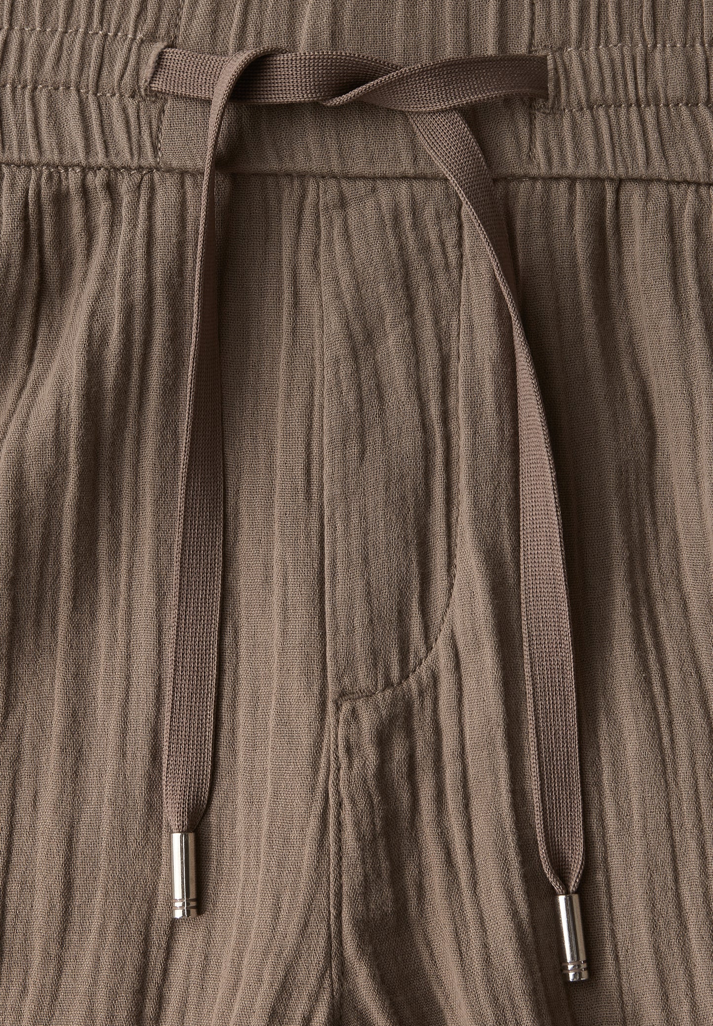 Wide Leg Musselin Hose