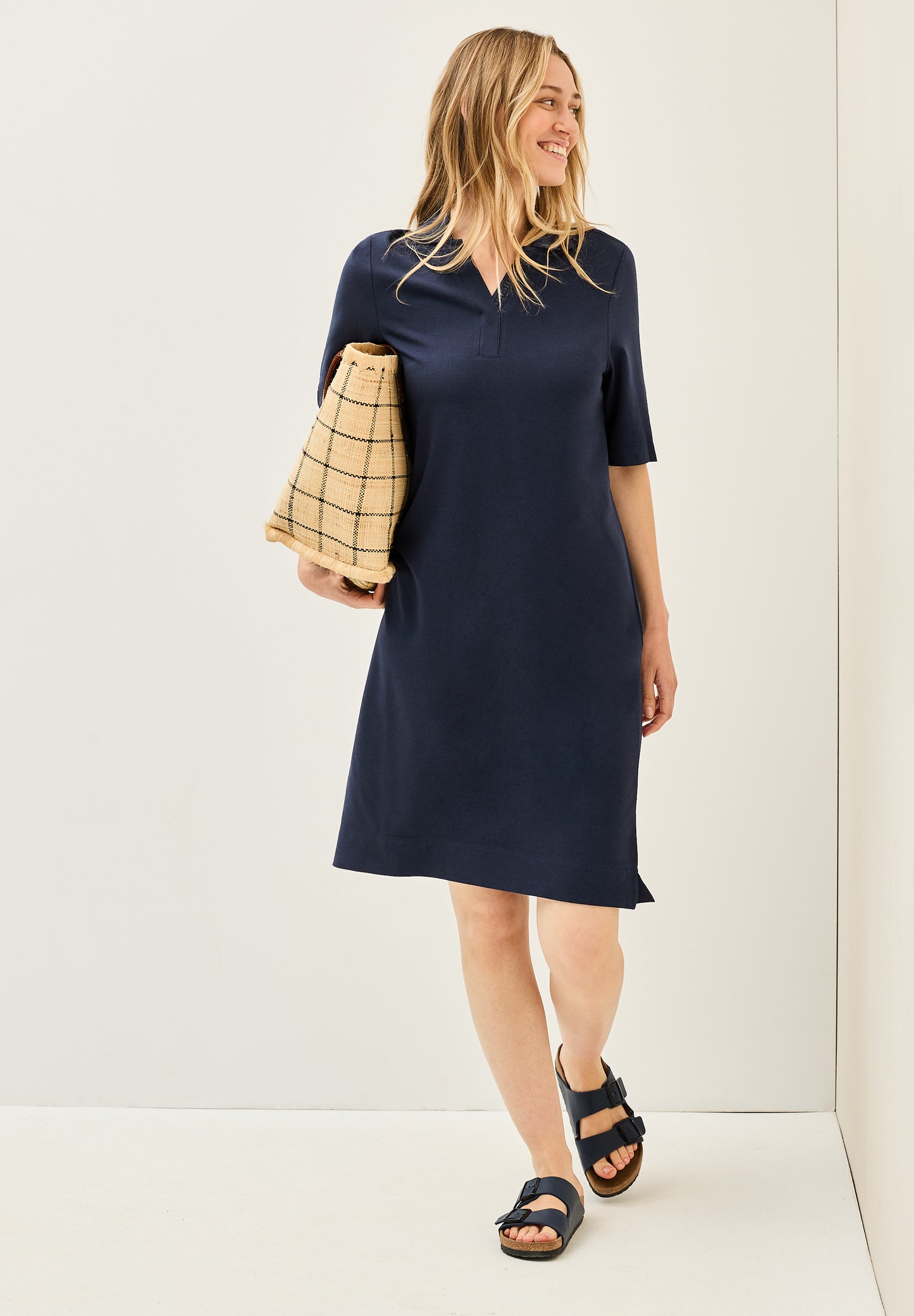 Piquée Polo-Kleid
