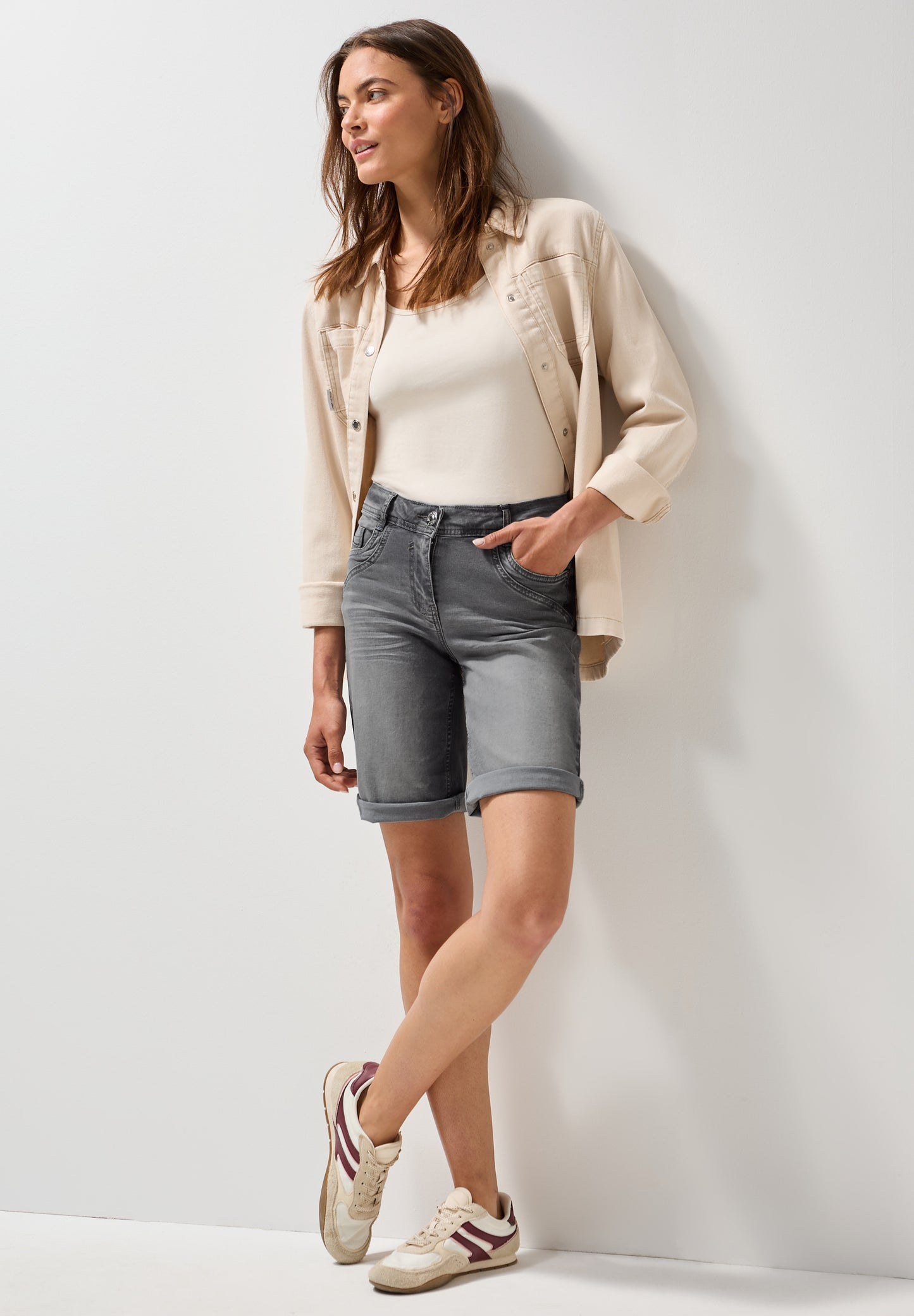 Casual Fit Jeansshorts