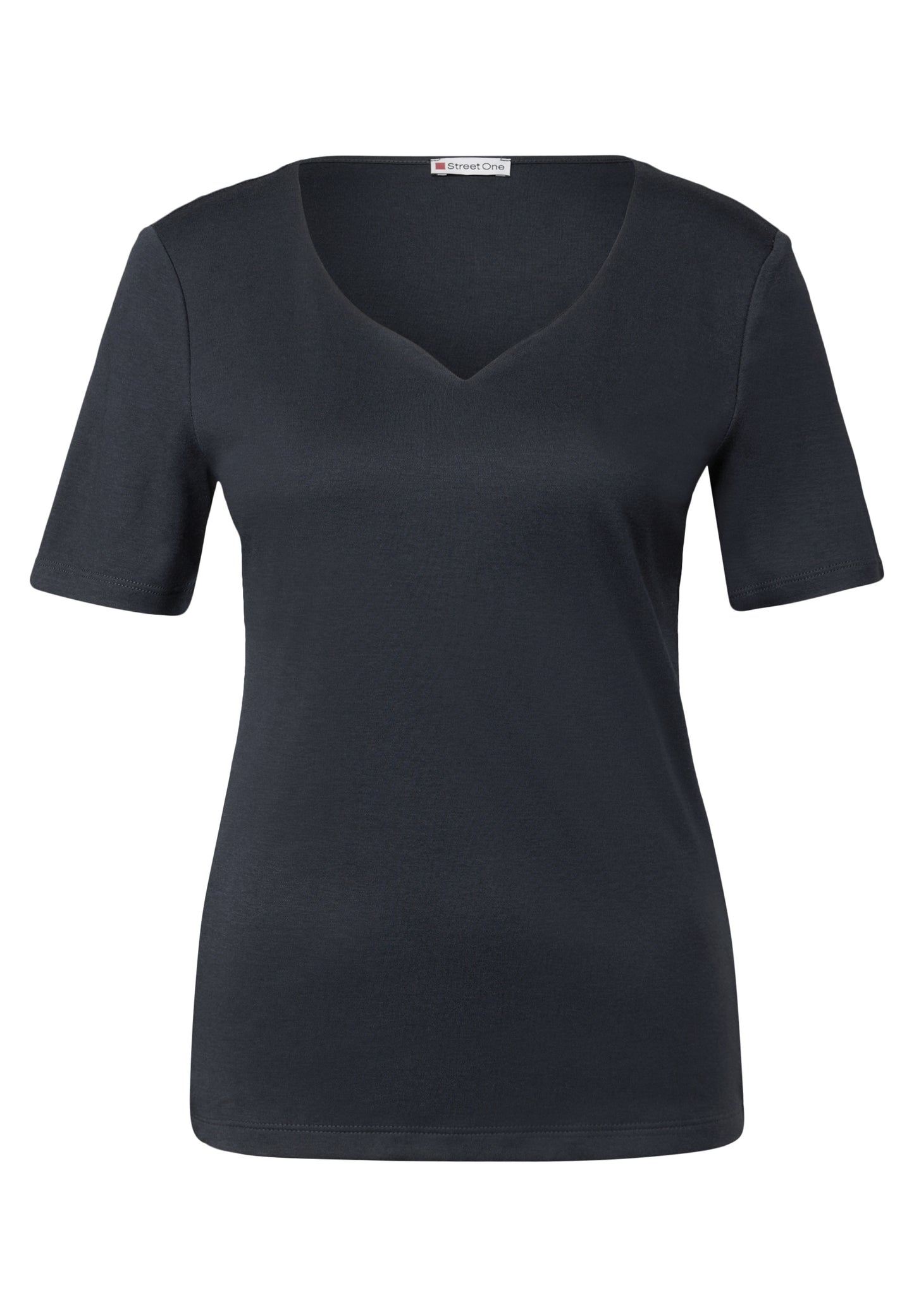 T-Shirt mit Herzausschnitt