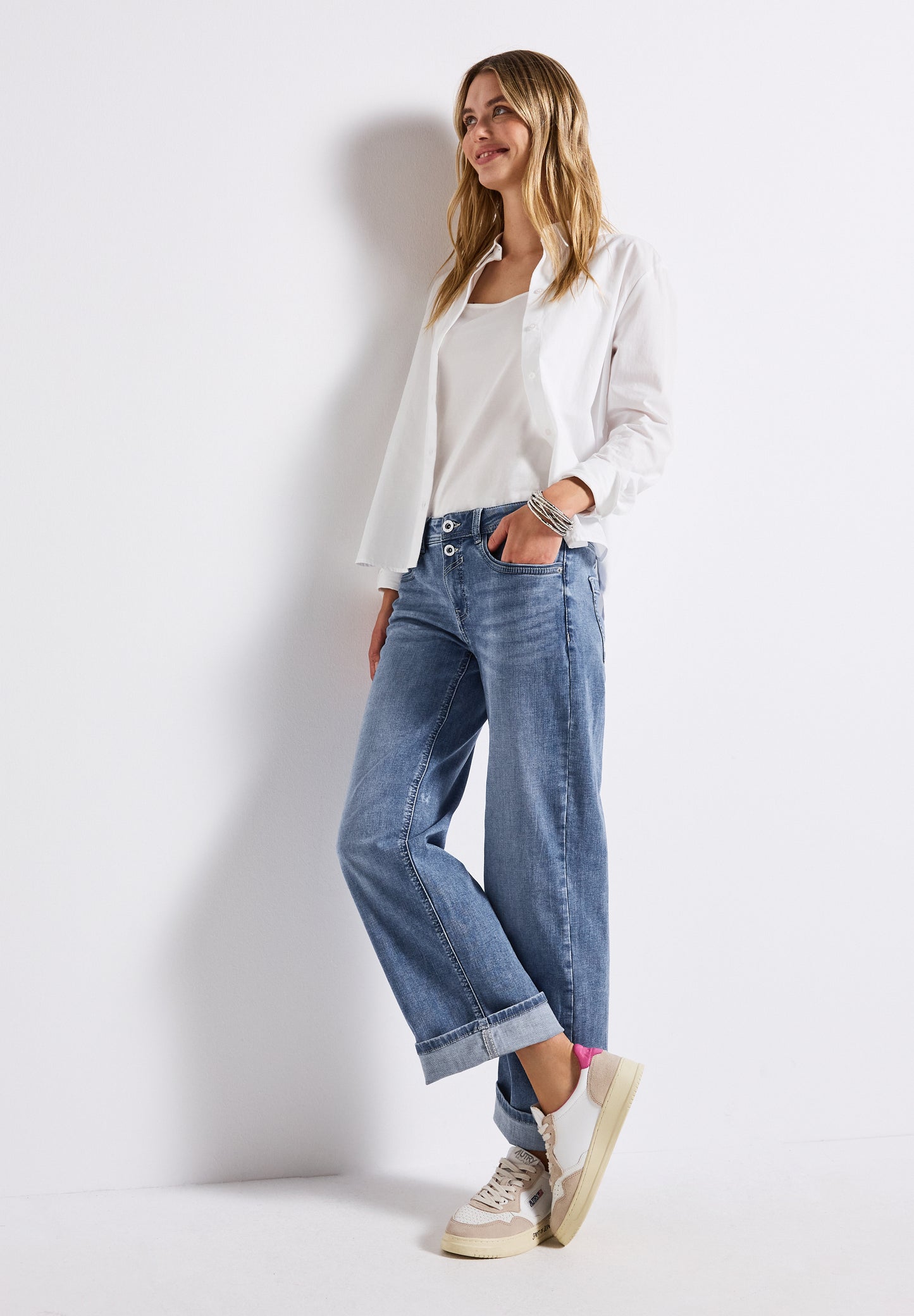 Straight Leg Jeans