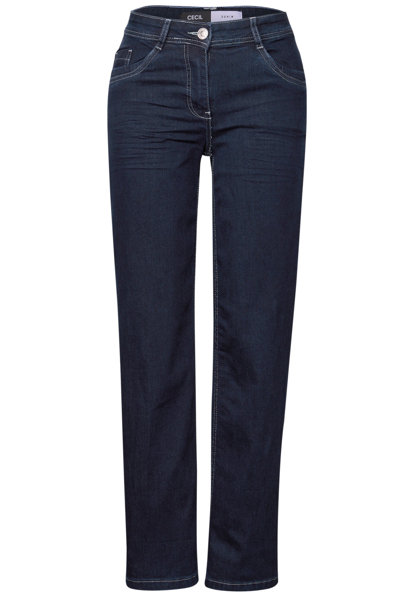 Rinsed Straight Leg Jeans