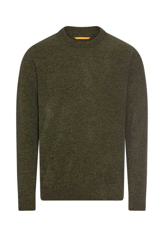 Pullover mit Rundhalskragen
