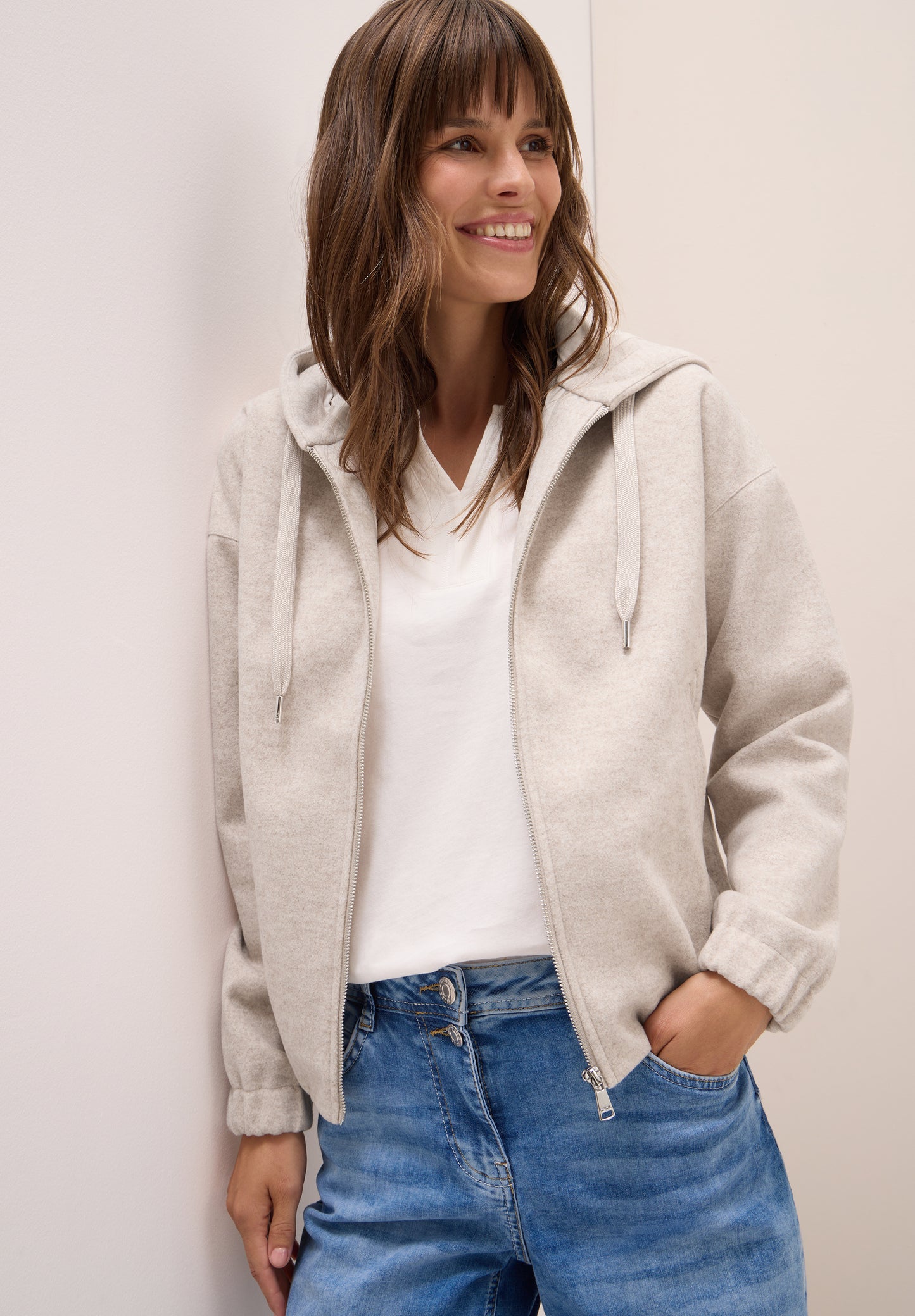 Blouson in Wolloptik