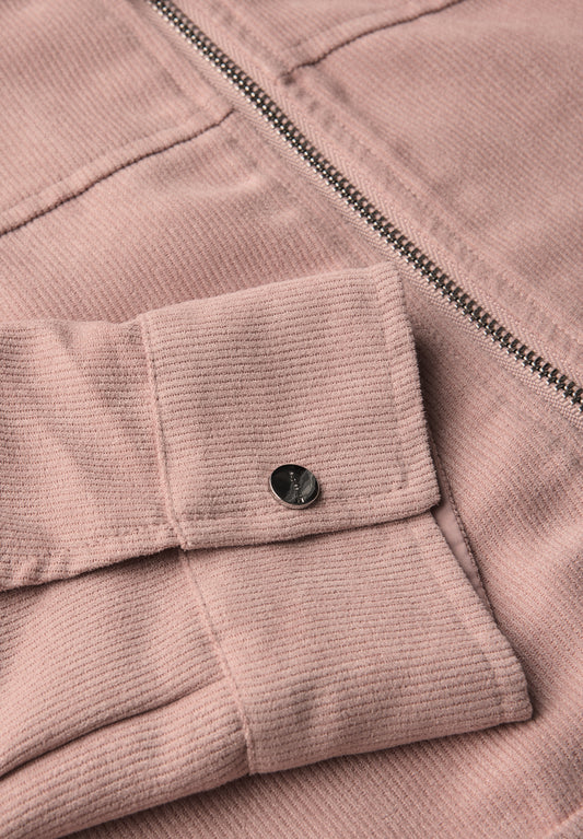 Cordjacke mit Zipper