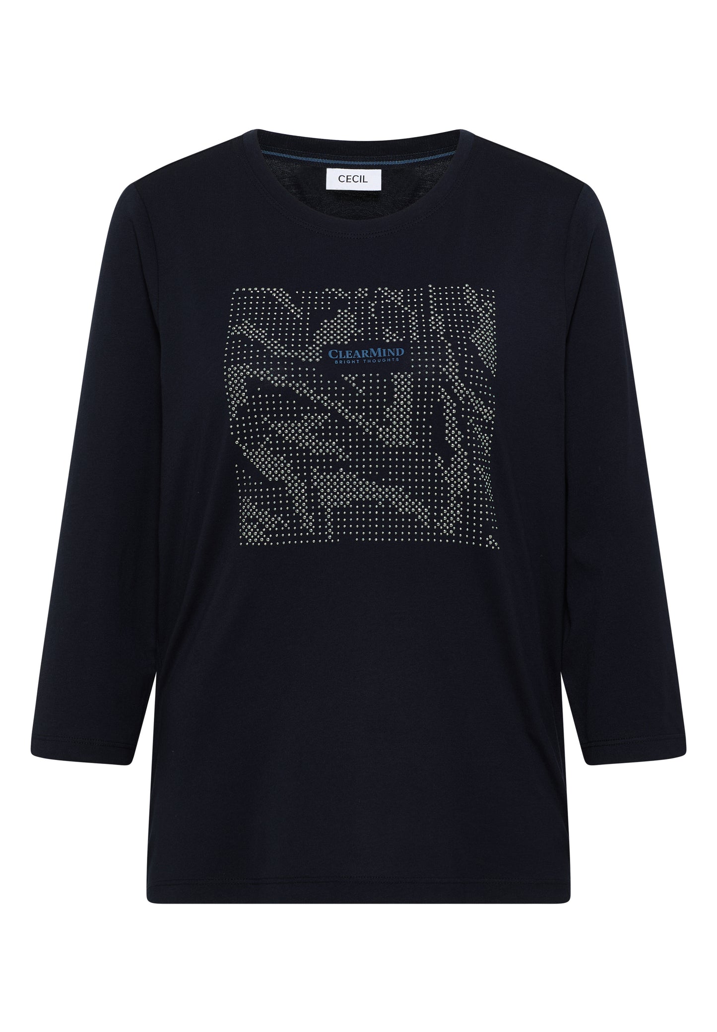 Shirt mit Schmucksteinen