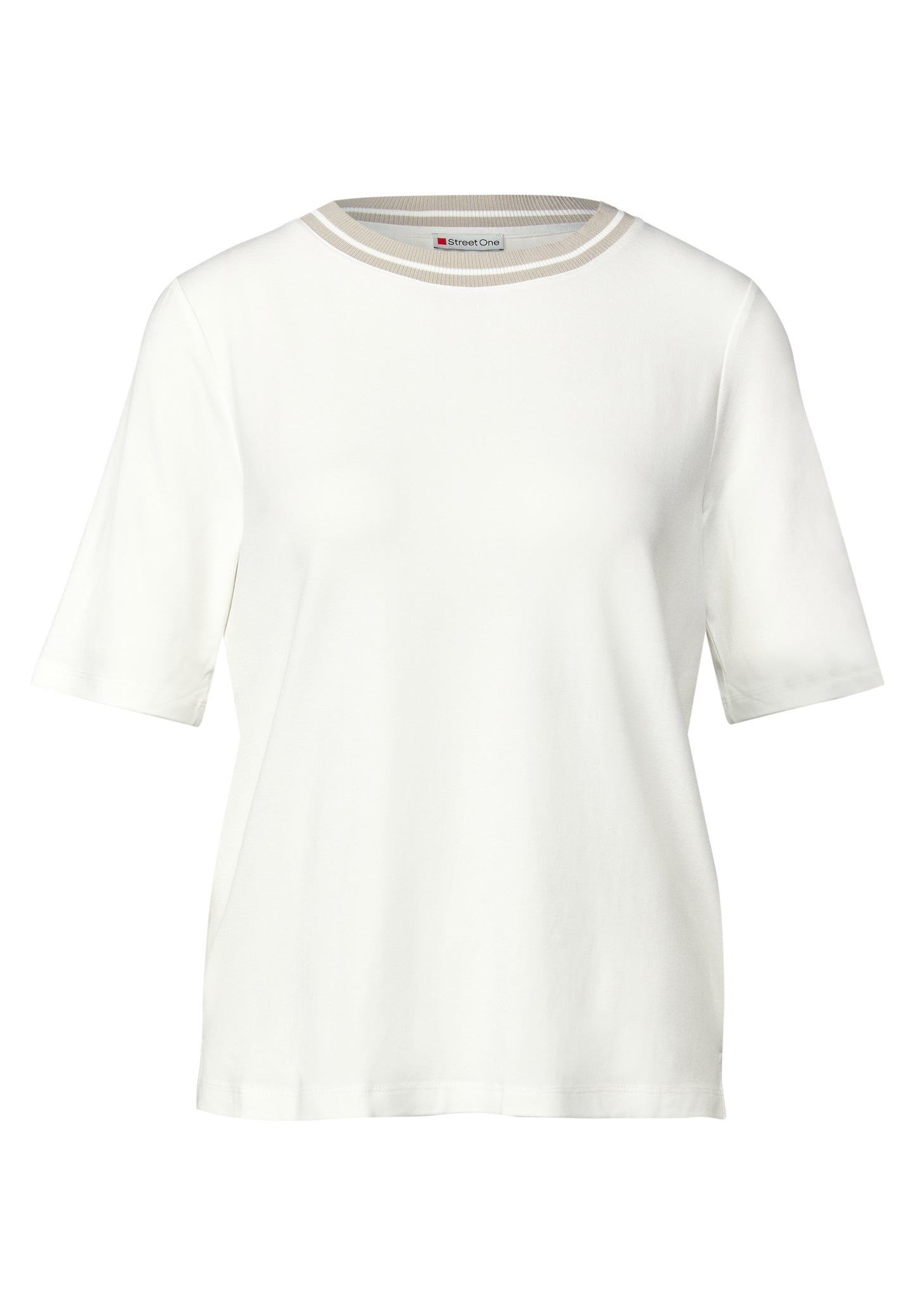 Shirt mit Rippdetail