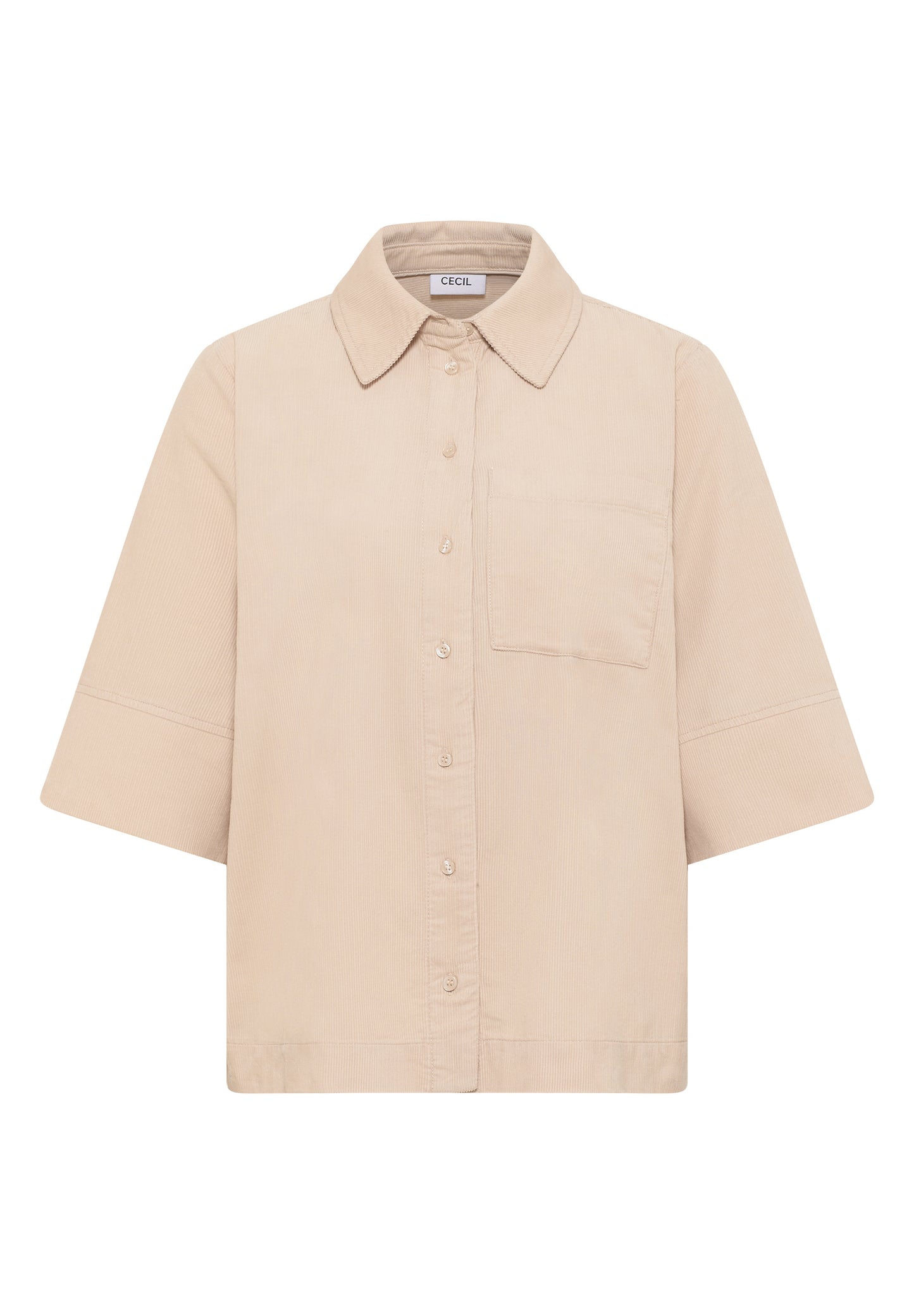 Cord Hemdbluse
