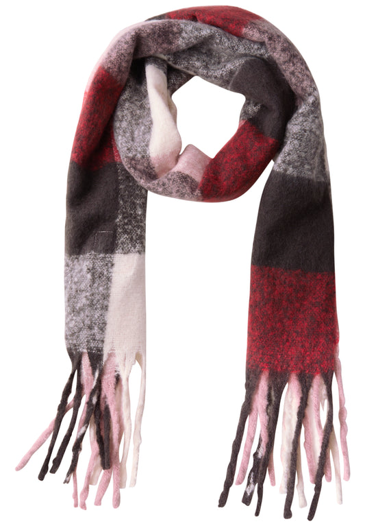 Kuscheliger Madras Schal