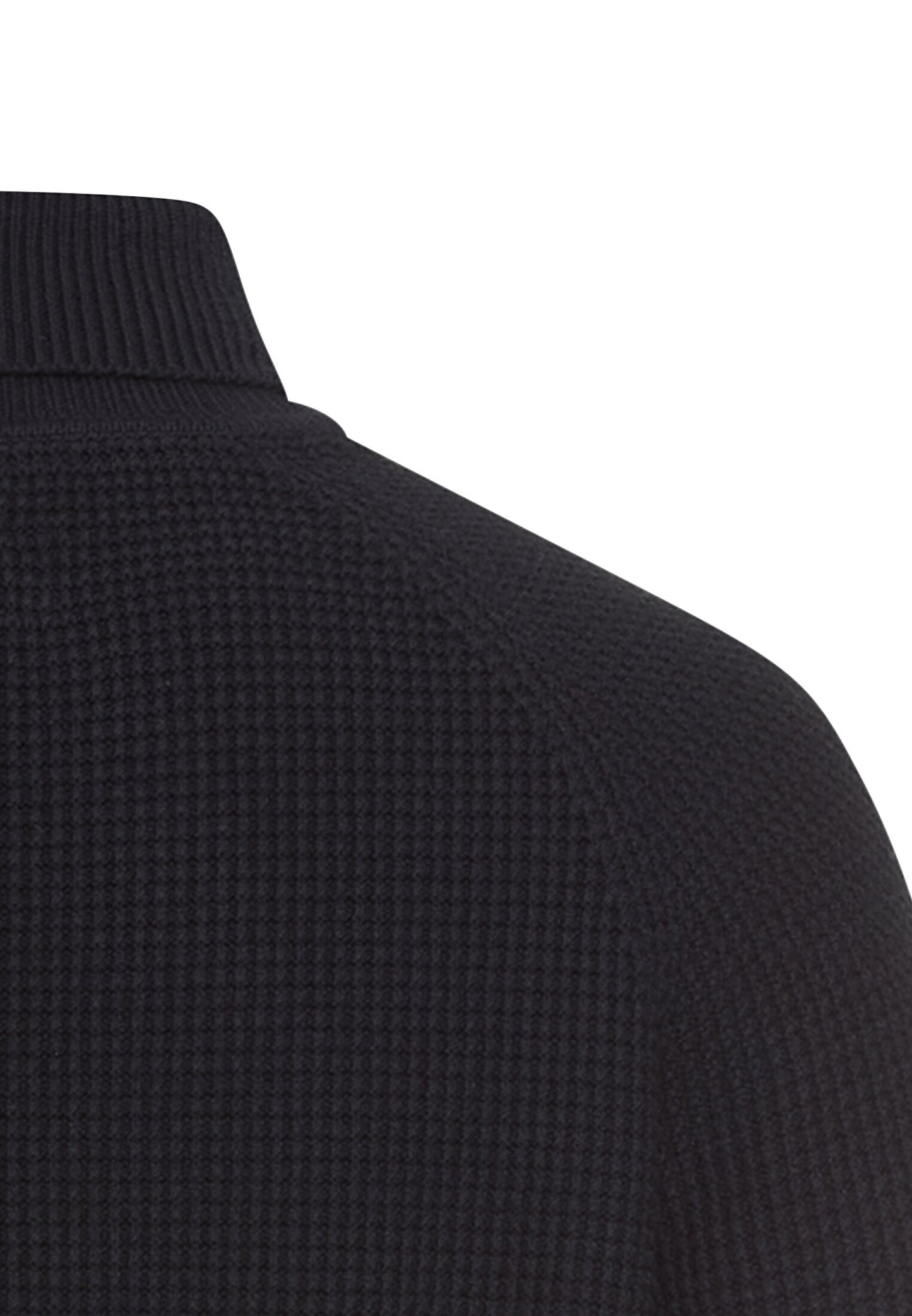 Strickpullover mit Stehkragen