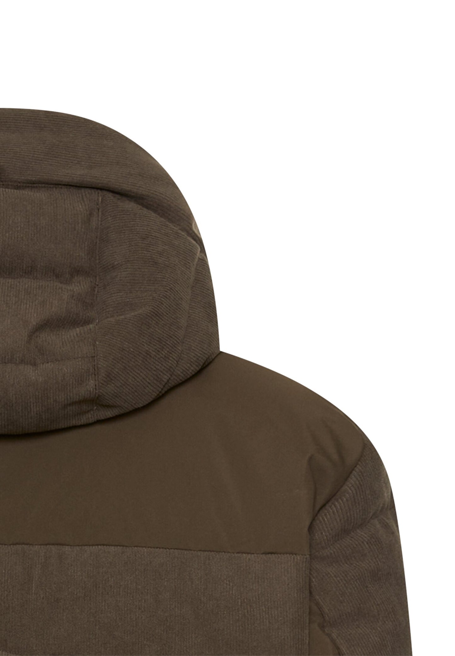 Steppjacke mit abnehmbarer Kapuze