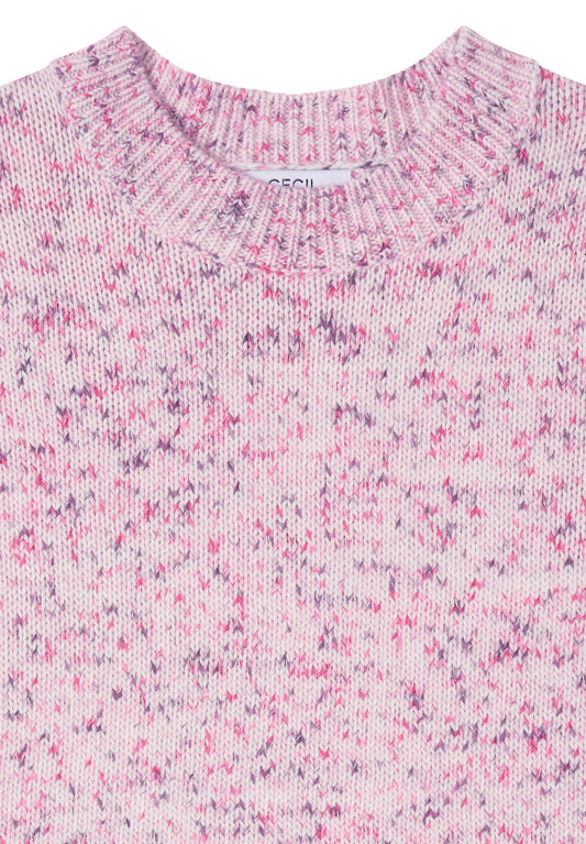 Gemusterter Strickpullover