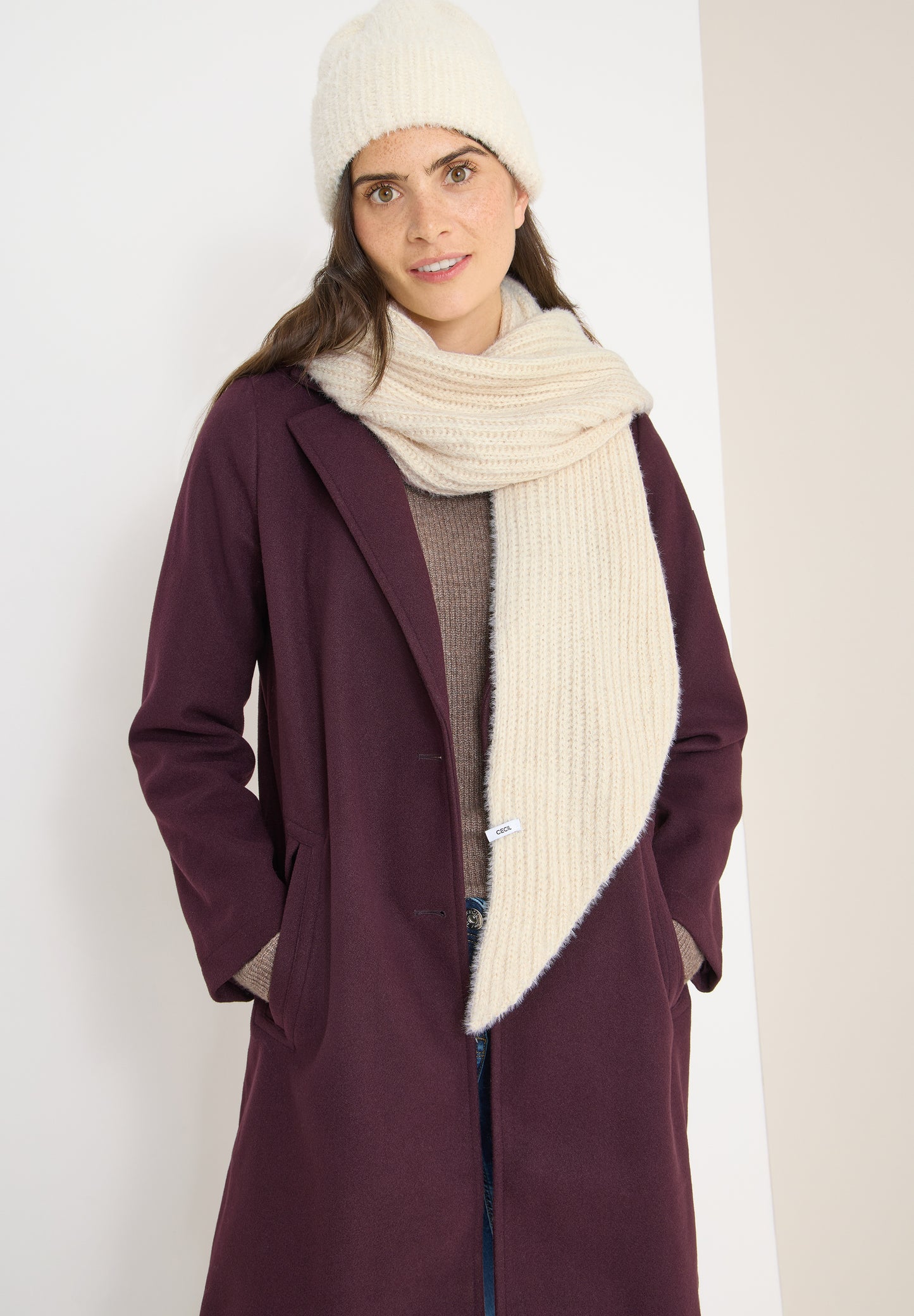 Dreieckstuch mit Glitzer