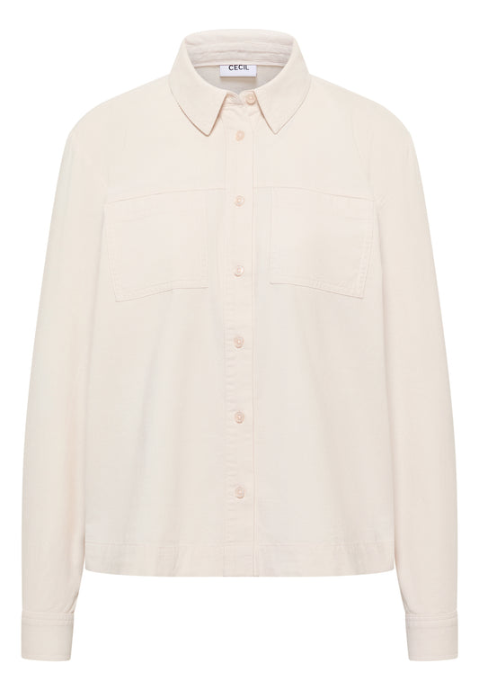 Cord Hemdbluse