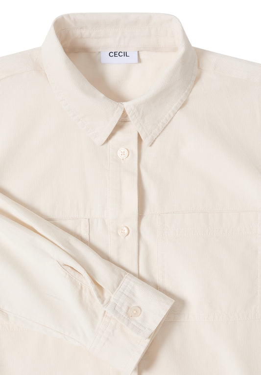 Cord Hemdbluse