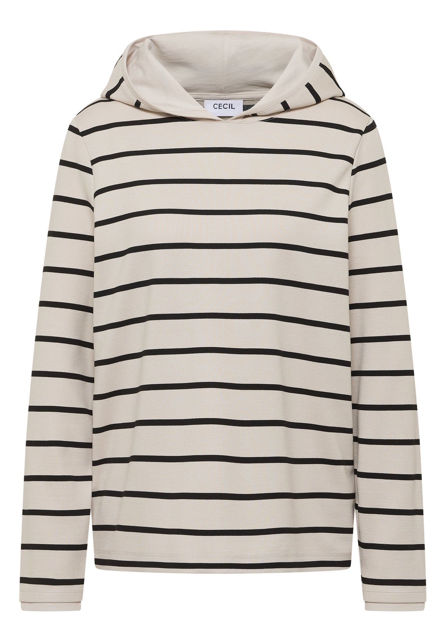 Gestreiftes Kapuzenshirt