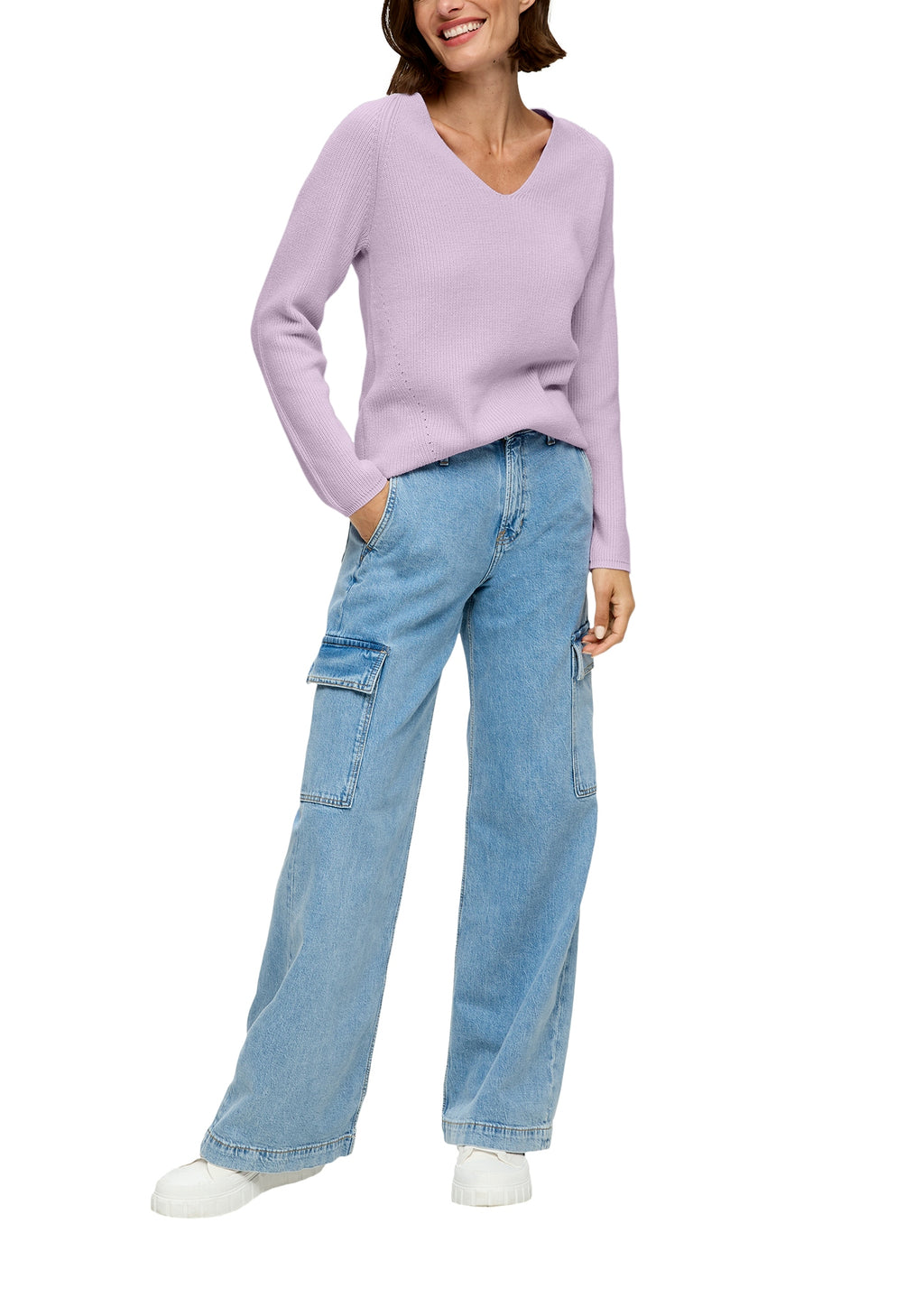 Feinstrickpullover | V-Ausschnitt