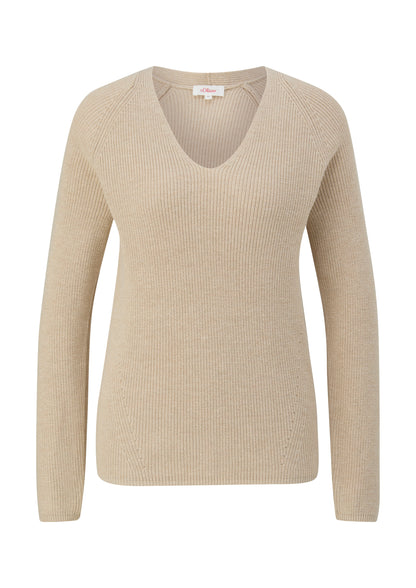 Feinstrickpullover | V-Ausschnitt
