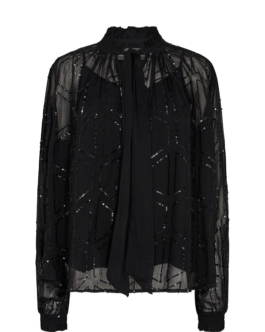 Jemana Sequin Blouse