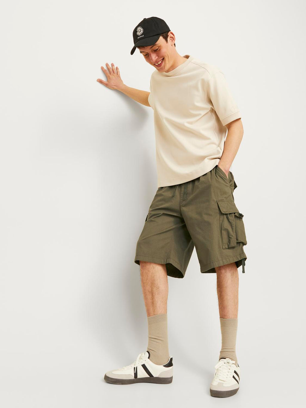 JPSTPARACHUTE JJZAYN CARGO SHORT LN
