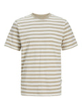 JORTAMPA STRIPE TEE SS CREW NECK
