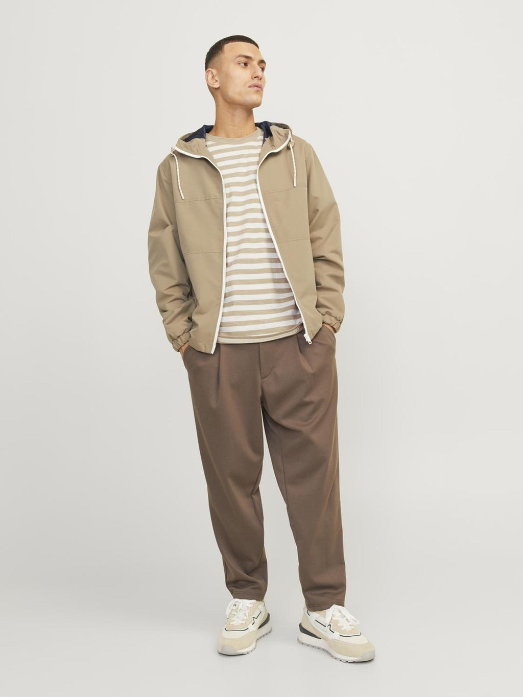 JORTAMPA STRIPE TEE SS CREW NECK