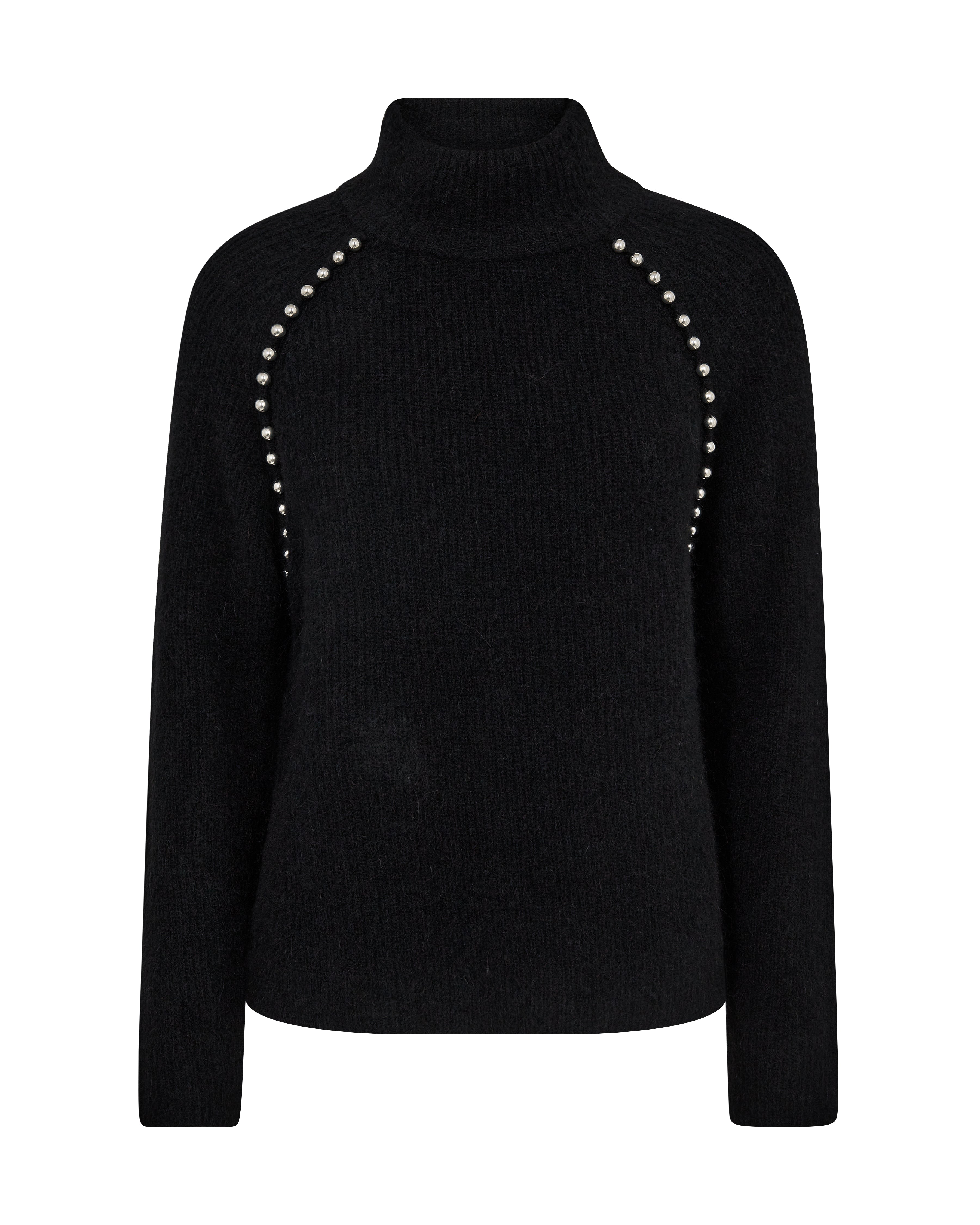 MMZora Bead highneck knit