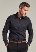 Dylan Shirt Italian Stretch Poplin