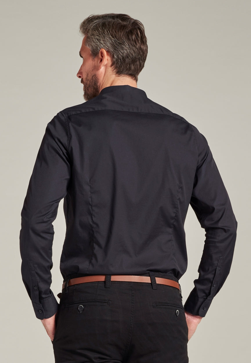 Dylan Shirt Italian Stretch Poplin