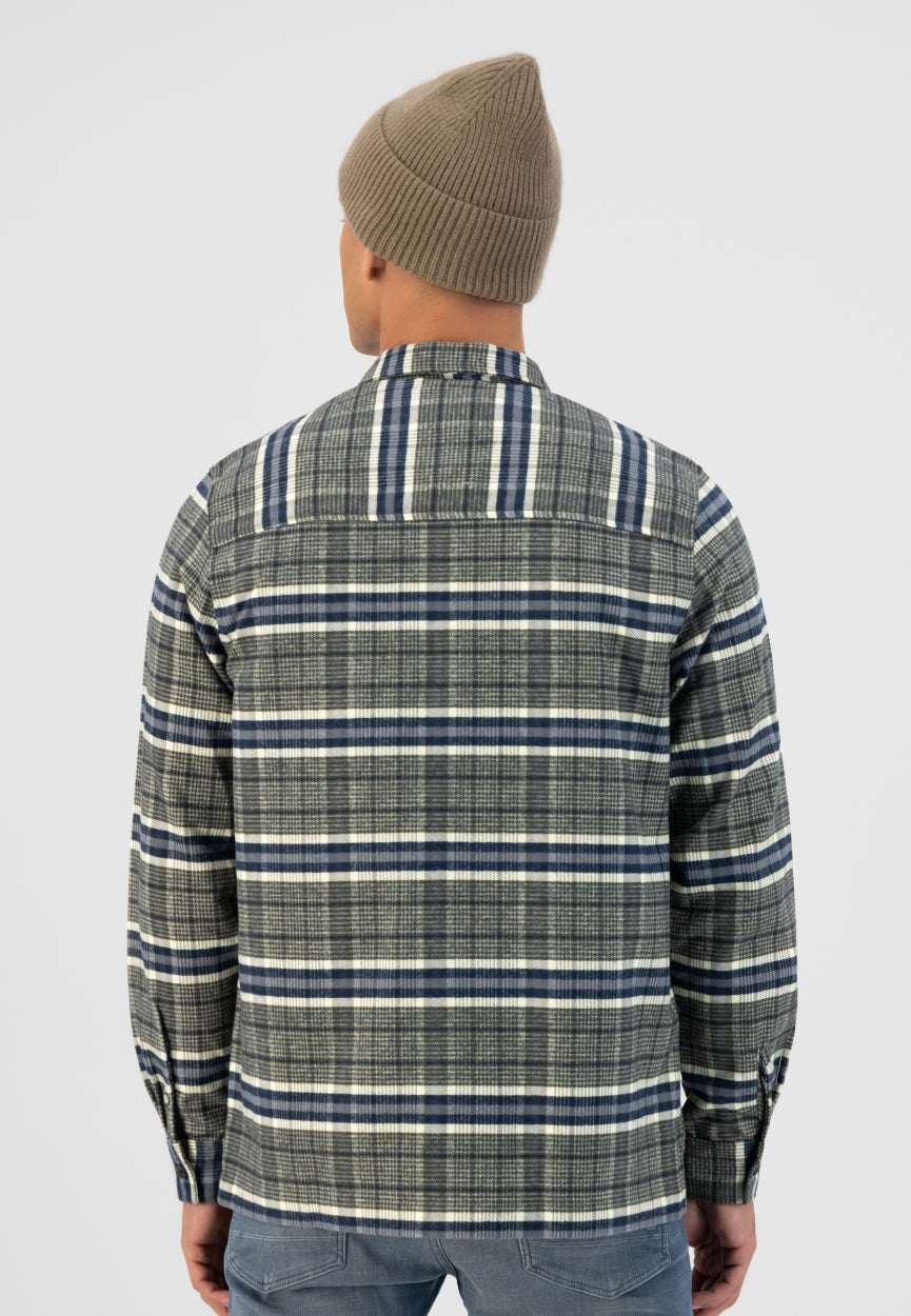 Zipped Overshirt Fancy Tartan