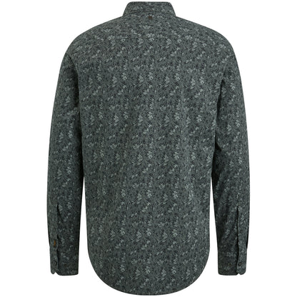 Long Sleeve Shirt Print On Poplin Stretch