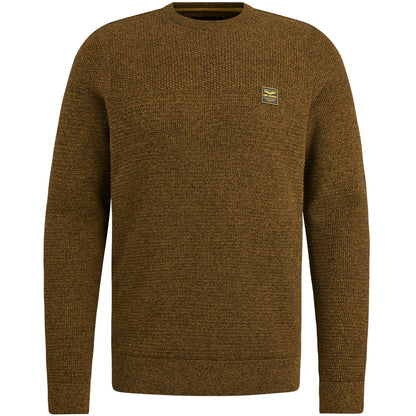 R-neck cotton mouline