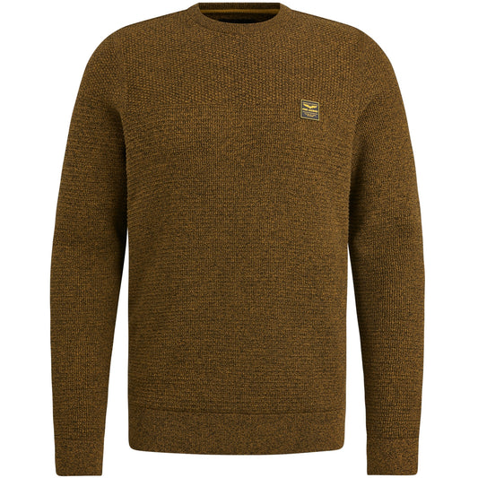 R-neck cotton mouline
