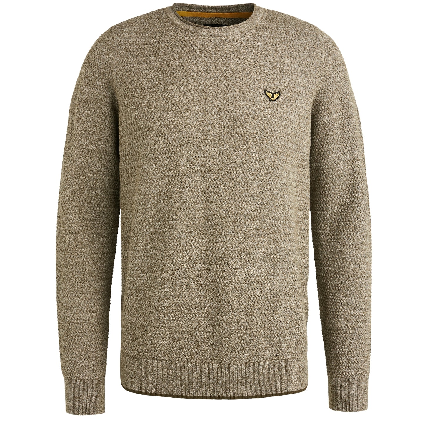 R-neck cotton mouline