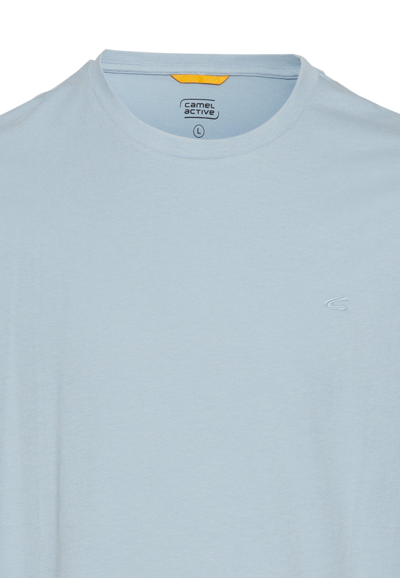 Basic T-Shirt aus reiner Baumwolle