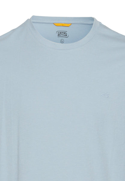 Basic T-Shirt aus reiner Baumwolle