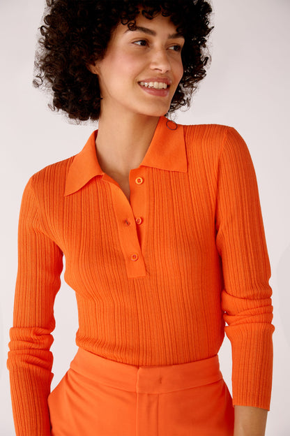 Pullover in Rippenstruktur