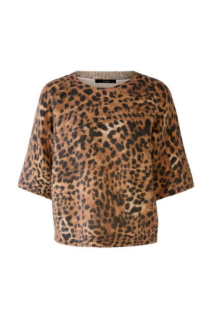 Pullover mit Leodruck