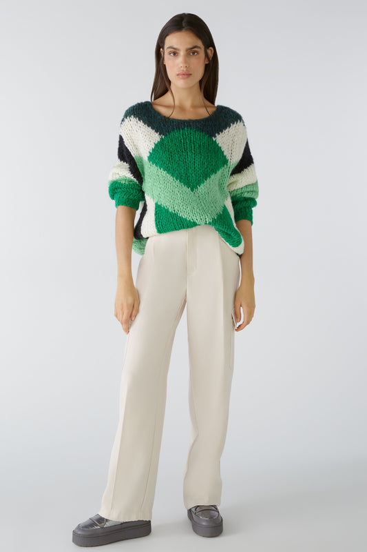 Pullover mit Wolle und Mohair