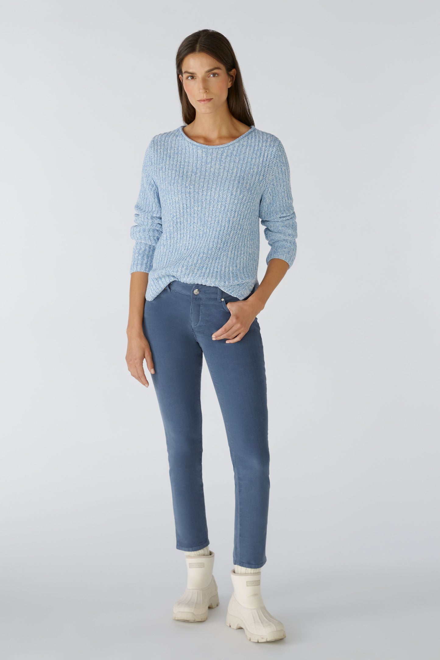 BAXTOR Cord Jeggings Slim Fit, cropped