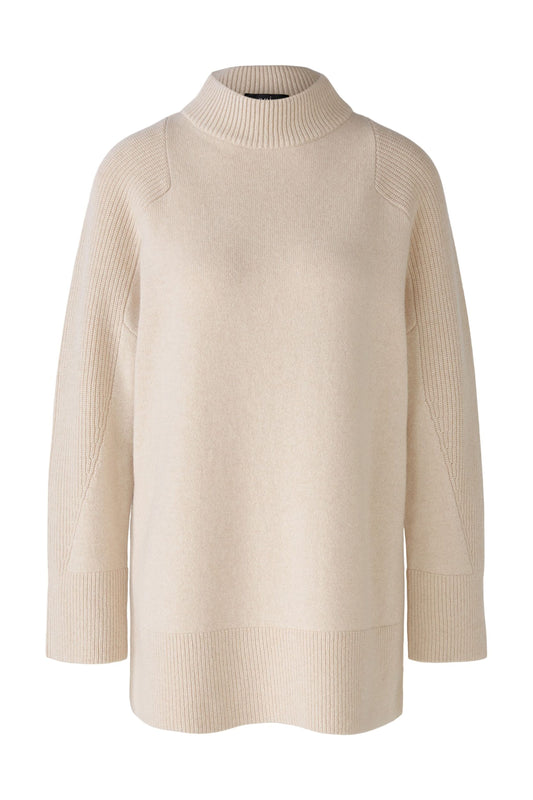 Pullover Wollmischung mit Modal