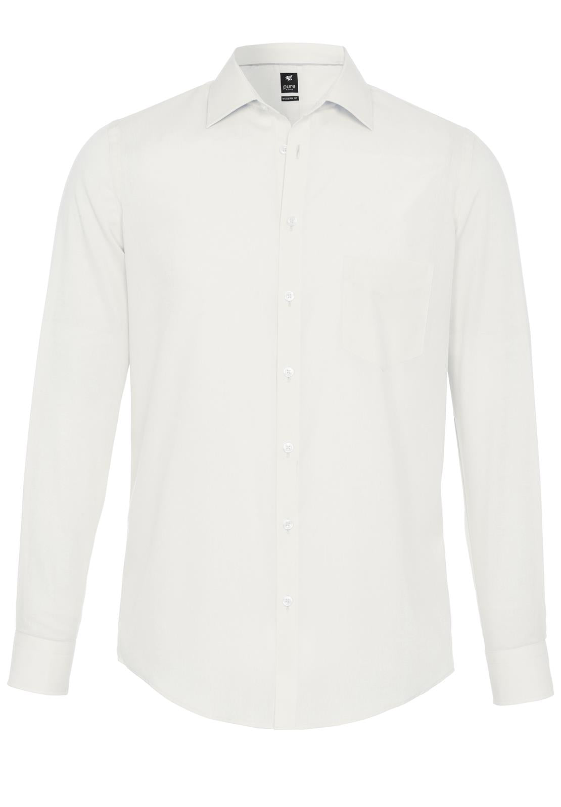 PURE Hemd City modern fit Langarm